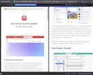 Vivaldi 7.0 с плиточными вкладками (Источник изображения: Собственное)