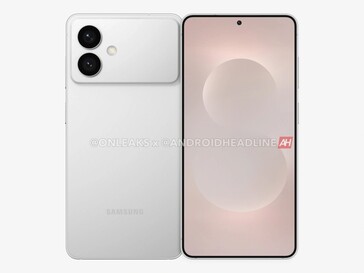 Неофициальный рендер, на котором изображен известный по слухам Galaxy S26 Edge. (Источник изображения: OnLeaks через Android Headlines)