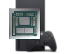 Xbox Series X оснащен APU AMD с 8-ядерным процессором Zen 2 и iGPU RDNA 2 с 52 CU/ (APU AMD Dragon Range на фото). (Источник изображения: AMD, Xbox, отредактировано)