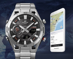 Часы Edfice Sospensione ECB-2300YD-1A от Casio (на фото) поступили в продажу в Японии. (Источник изображения: Casio)