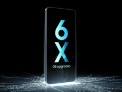 Официальное рекламное изображение Galaxy A07 (4G) демонстрирует шесть основных обновлений ОС. (Источник изображения: Samsung)