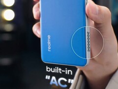 Смартфон со &quot;встроенным кондиционером&quot;. (Источник изображения: Realme)