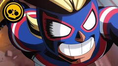 All Might: El Primo, как показано в анимационном трейлере Brawl Stars x My Hero Academia.