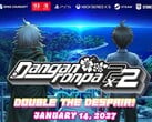Отображается баннер к игре «Danganronpa 2×2»