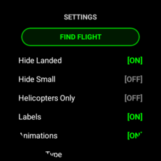 Функция поиска рейсов в приложении Flight Scanner