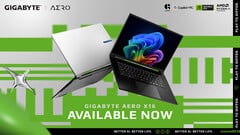 Gigabyte Aero X16 предлагает до 14 часов автономной работы