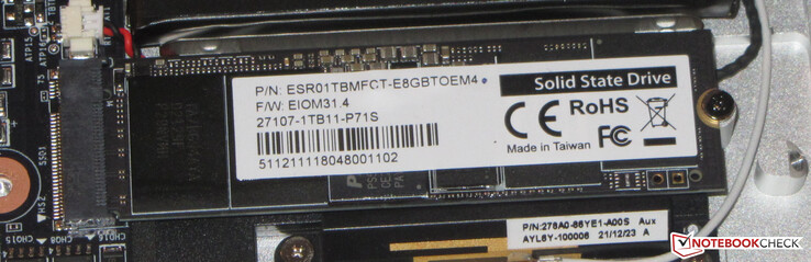 Системный NVMe SSD на 1 ТБ