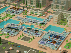 В игре «Two Point Hospital» вам предстоит лечить нелепые болезни с помощью придуманных вами методов лечения, нанимать и управлять персоналом, а также оптимизировать планировку помещений.
