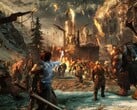 Изображение, на котором изображён Талион в игре «Среднеземье: Тень войны», на которую в настоящее время действует скидка 90 %.
