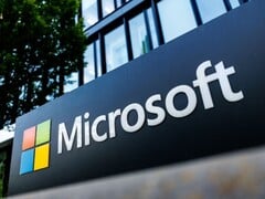 Логотип компании Microsoft.