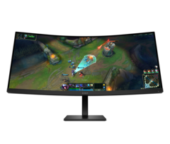 Передняя панель HP Omen 34c G2