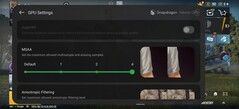 Настройки GPU