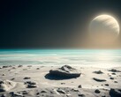 Изображение, показывающее океан и планету в космосе. (Источник изображения: Kyraxys - Pixabay)