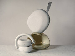 Sony WH-1000XM6 поставляется с новой сумкой для переноски, которая закрывается на магнит. (Источник изображения: Sony) 