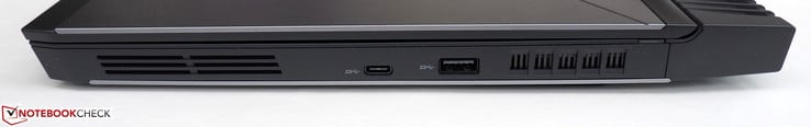 Справа: USB 3.0 Type-C, USB 3.0 Type-A