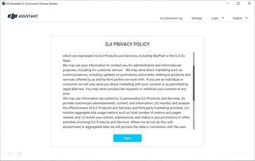 DJI собирает различные данные