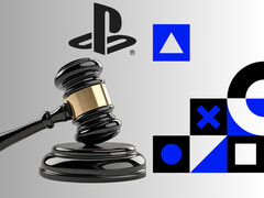 Баннер PlayStation с молотком судьи (Источник изображения: Sony PlayStation с изменениями)