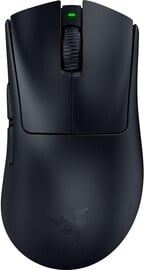 Вид сверху на Razer DeathAdder V4 Pro в черном цветовом исполнении (Источник изображения: Amazon)