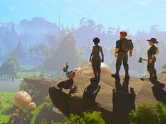 Рекламный скриншот из игры «Under a Rock» — игры в жанре выживания в открытом мире от Nordic Trolls.