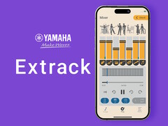 Приложение Yamaha Extrack позволяет одиноким музыкантам практиковаться в исполнении песен так, как будто в зале присутствует настоящая группа. (Источник изображения: Yamaha Japan)