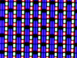 Расположение субпикселей