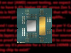 Ожидается, что в настольных процессорах AMD Zen 6 будет использоваться до двух 12-ядерных ПЗС. (Источник изображения: AMD, Закон Мура мертв)