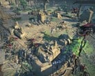 Изображение, на котором запечатлена битва в игре «Age of Wonders: Planetfall».