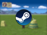 Игровой скриншот с логотипом Steam, наложенным сверху.