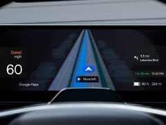 Новая функция Google Lane Guidance первоначально будет доступна исключительно в Polestar 4. (Источник изображения: Polestar)