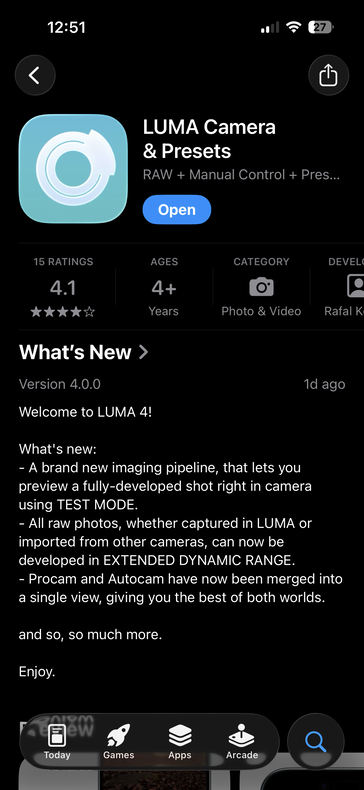 (Источник изображения: Apple app store)