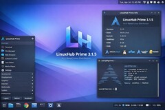LinuxHub Prime 3.1.5 - еще один дистрибутив на базе Arch, получивший обновление в этом месяце