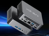 Модель NUC300 оснащена портом 2,5GbE. На изображении: рекламный рендер, демонстрирующий дизайн и конфигурацию портов мини-ПК.