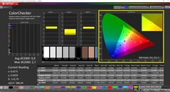 CalMAN ColorChecker, после калибровки