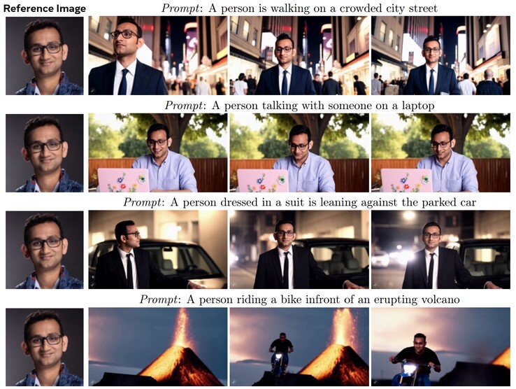 Одна фотография - это все, что нужно Meta Movie Gen, чтобы анимировать актеров в бесконечном количестве сцен, созданных искусственным интеллектом. (Источник изображения: Meta)