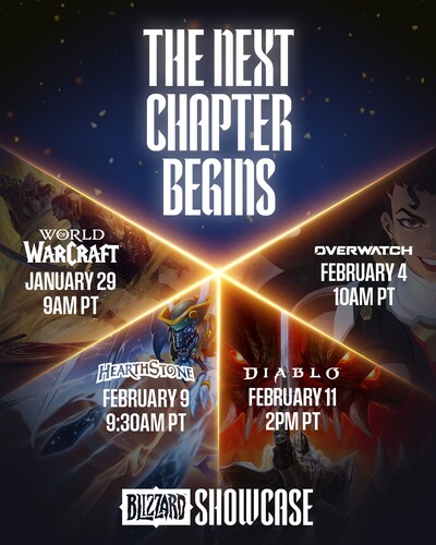 Дорожная карта на 2026 год: компания Blizzard назвала даты предстоящих показов WoW, Overwatch, Hearthstone и Diablo. (Источник изображения: Blizzard)