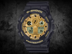 Часы Casio GA-010GGB-1A9 и GA-100GGB-1A9 (на фото) приедут в Европу. (Источник изображения: Casio)