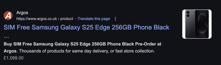 (Источник изображения: Argos UK)