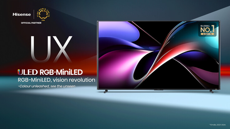 Мини-светодиодный RGB-телевизор Hisense 116UX. (Источник изображения: Hisense)
