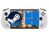Lenovo Legion Go S может работать как под управлением SteamOS, так и под Windows. (Источник изображения: Lenovo, Steam, Windows, отредактировано)