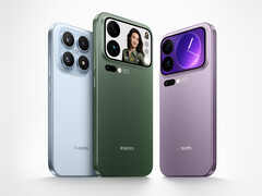 Серия Xiaomi 17 будет представлена в Китае 25 сентября 2025 года. На фото: модели 17, 17 Pro Max и 17 Pro. (Источник изображения: Xiaomi)