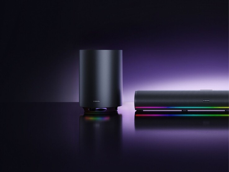 Изображение Xiaomi Desktop Speaker Pro Set с RGB-подсветкой.