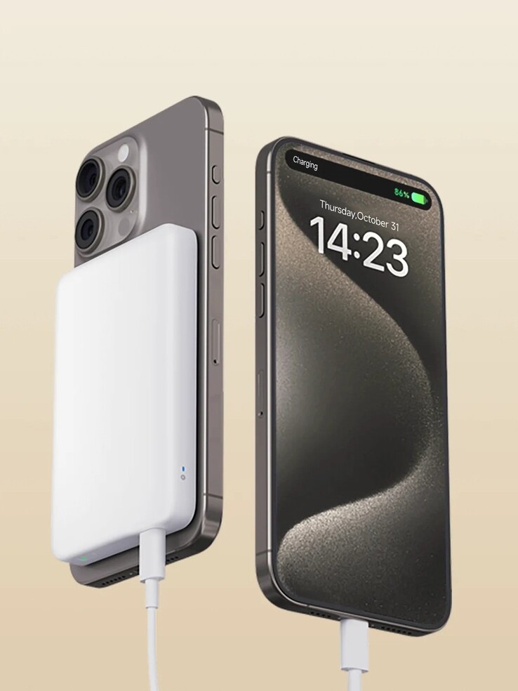 Xiaomi Magnetic Power Bank 5000mAh. (Источник изображения: Xiaomi)