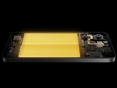 Xiaomi снова склоняется к тому, чтобы выпустить телефоны серии Redmi Note 17 с аккумуляторами емкостью 10 000 мАч. На фото: промо-картинка, демонстрирующая батарею Poco X7 Pro.