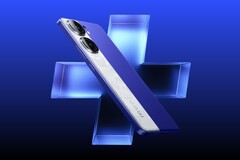 iQOO Neo9S Pro+ в чехле из веганской кожи цвета Buff Blue (Источник: iQOO)