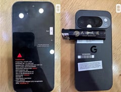 Показанный здесь Google Pixel 10 - это прототип, а не розничный экземпляр. (Источник изображения: Goofish)