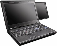 ThinkPad W700DS со вторым встроенным дисплеем.