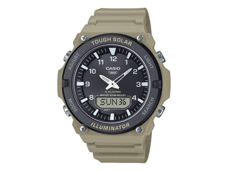 Часы Casio AQ-S820W-5AV (на фото) еще не поступили в продажу в Европе. (Источник изображения: Casio)