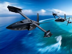 X-Plane также должен быть способен на короткие взлеты и особенно эффективен в горизонтальном полете. (Источник изображения: Bell)