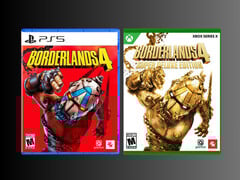 Снимки коробки Borderlands 4 для PS5 и Xbox (Источник изображения: GameStop)