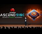 Презентация чипа искусственного интеллекта Huawei Ascend 910C содержит подколку в адрес Nvidia. (Источник изображения: Huawei)
